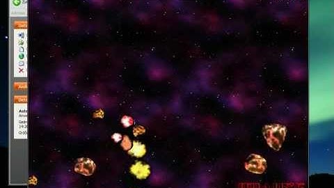 Asteroid Clone with Online-Highscore (C++/SDL)