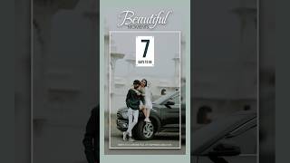 Days to go PSD | Wedding Countdown Template PSD#wedding #template #psd