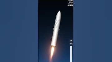 Reusable Rocket In #sfs   ||#shorts #spaceflightsimulator #spacex