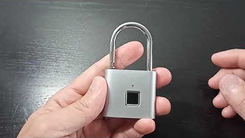 Smart Fingerprint Padlock