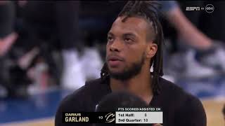Darius Garland vs NYK 23 PTS 10 AST       PLAYOFFS RD 1       4.23.23