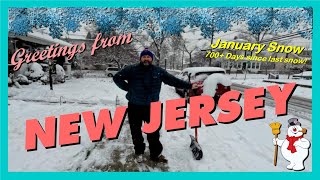 Snow shoveling time lapse