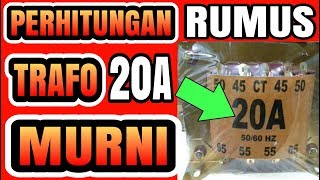 Oke..!! sahabat jaya tehnik pada video kali ini kita akan belajar cara
membuat & menghitung rumus trafo 20a murni ct 45v 50v 55v 65v simak
videonya hingga se...