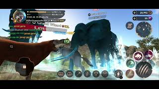 The wolf gameplay~ my first gameplay on the biggest map of legend mountains( I met elephants!) Profile