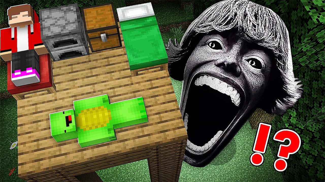 Mikey and JJ SURVIVE 99 Days in FOREST with SCARY 67 KID ?! - Minecraft (Maizen)
