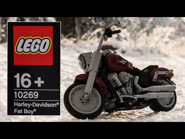 Lego's Harley-Davidson Fat Boy is as American as apple pie - CNET