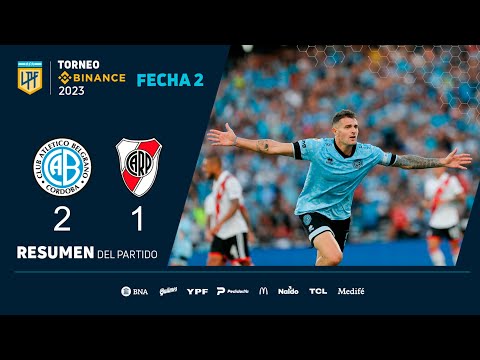 #TorneoBinance | Fecha 2 | resumen de Belgrano - River