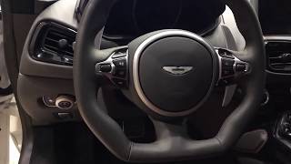 Как открыть капот на Aston Martin Vantage?