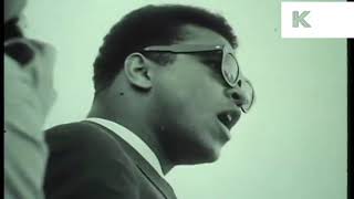 1968 Muhammad Ali Civil Rights Speech at Berkeley