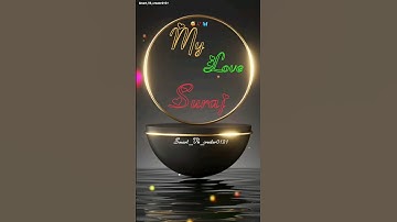 #suraj love name art status comments your name status #trending #viral #trends #s