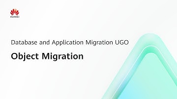 Database and Application Migration UGO: Object Migration | Step-by-Step Guides