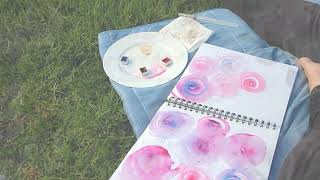 Watercolour & Reiki Flow: A Sketchbook Practice in Watercolours