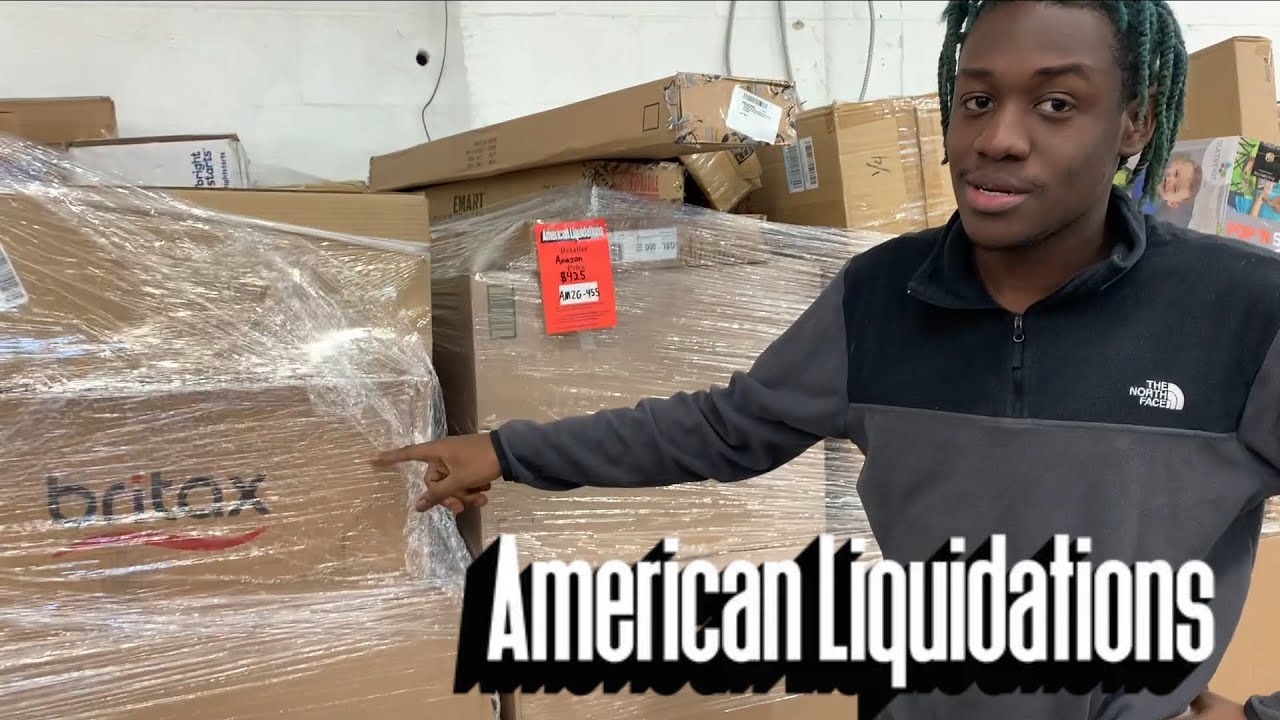 Buying my first liquidation pallet in connecticut YouTube