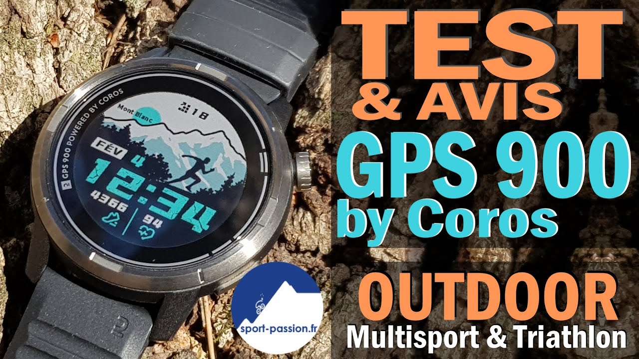 Montre GPS Kiprun 900 by Coros Noir