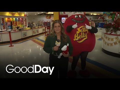 Bella is in Fairfield taking a tour of the Jelly Belly Factory! - YouTube