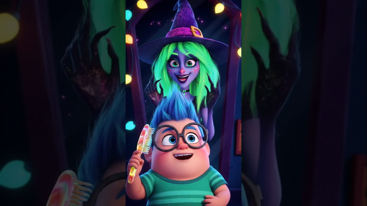 ये शीशा हैंडसम नहीं आत्माएं दिखाता है! 🪞💀👁️ #Shorts #Cartoon #viralvideo