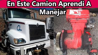 Camion Viejo Y Podrido En Este Me Enseñe A Manejar Transmision De 18 Y Maniobras