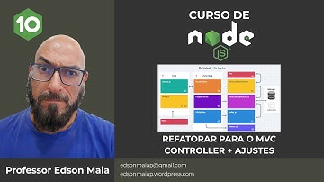 Curso de Node JS Aula 10 Refatorar para o MVC Controller e ajustes