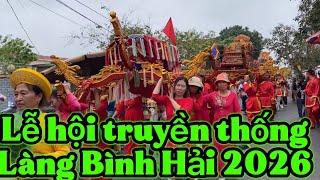 The Procession of the Palanquin at Binh Hai Village Temple 2026 | My Hometown's Culture and Festi...