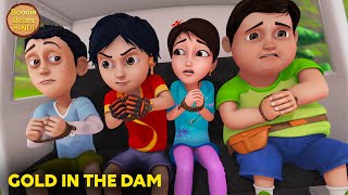 Gold in the Dam | Shiva Ep 6 | Shiva Action Story | New Animated Story | Boonie Bears Hindi