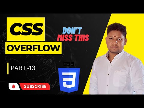 CSS Course | CSS Overflow property |  web Development course #13