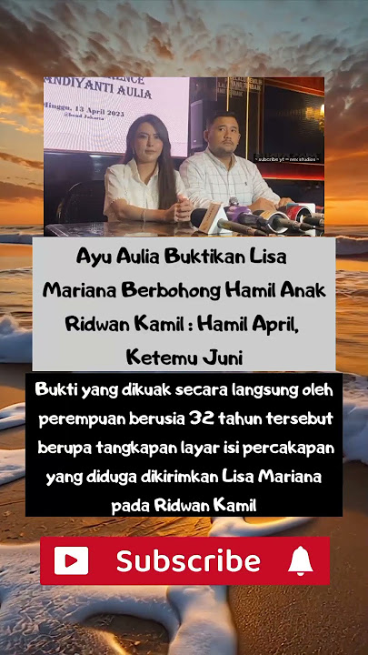 Ayu Aulia Buktikan Lisa Mariana Berbohong #youtubeshorts #shorts #ytshorts