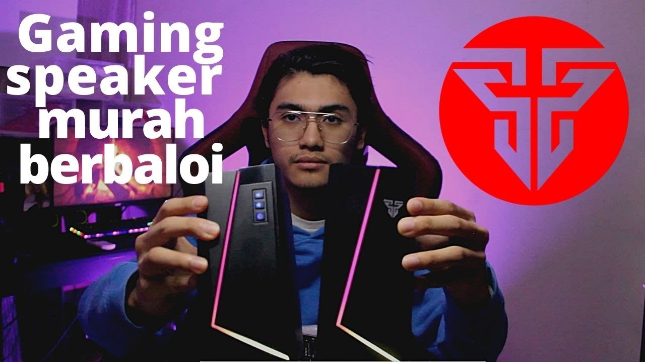 gaming speaker murah (gs204 Rumble) YouTube