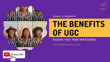 5 BENEFITS OF UGC, A CREATOR’s PERSPECTIVE