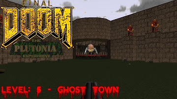 Final Doom: The Plutonia Experiment (UV Max) - Level 5 - Ghost Town