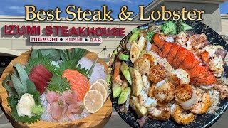 BEST LOBSTER FILET MIGNON Sushi Izumi Japanese Steakhouse Las Vegas