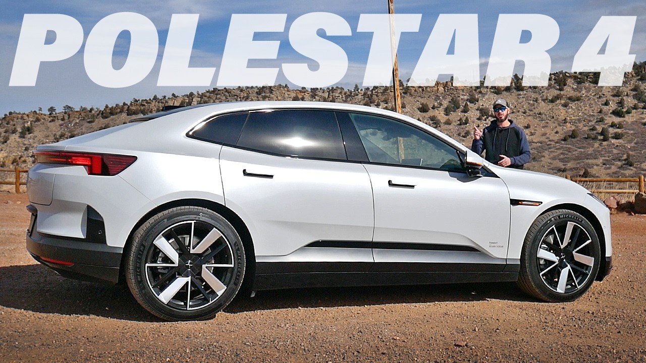 Polestar 4 2026 года — это потрясающий шведский электромобиль.