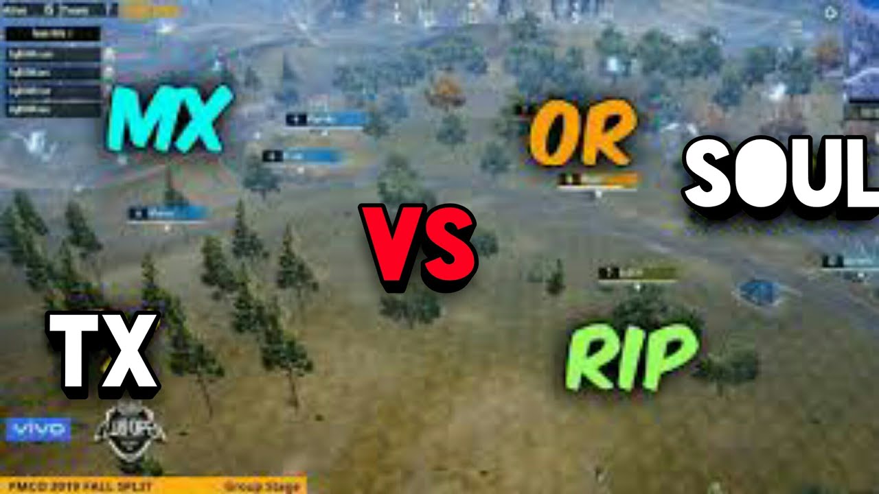 Team Soul vs Tx || Vs Ore vs MX || pubg Mobile || pmco