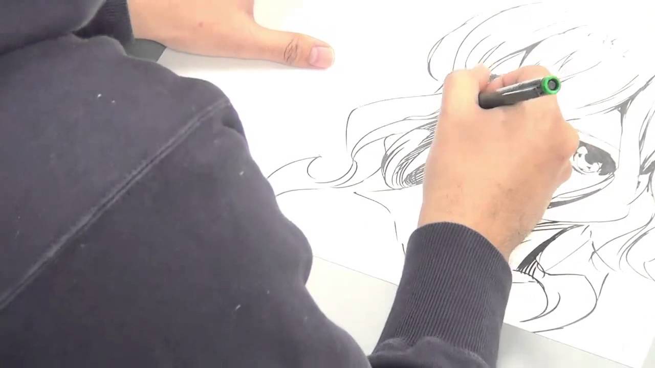マイぼーる 驚異のイラスト一発描き動画 レイカ編 Youtube