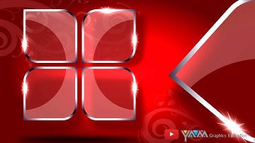 3D Clear Glass Effect Logo Using Coreldraw X7 Tutorial {Eng.)