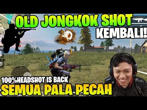 PARAH! JONGKOK SHOT VERSI LAMA KEMBALI LAGI! AUTO HEADSHOT! - Garena Free Fire