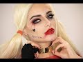 Harley Quinn makeup tutorial Hanan Alnajadah هارلي كوين مكياج حنان النجاده