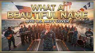 What a Beautiful Name | Reggae Gospel Worship | Jesus Christ, My King #americannavy