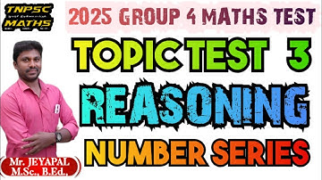 🔥 TNPSC REASONING | 💥 NUMBER SERIES #numberseries #reasoningtricks #reasoning (@TNPSC_MATHS-98. )