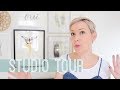 STUDIO TOUR: Plus My Day as an Artist and YouTuber!