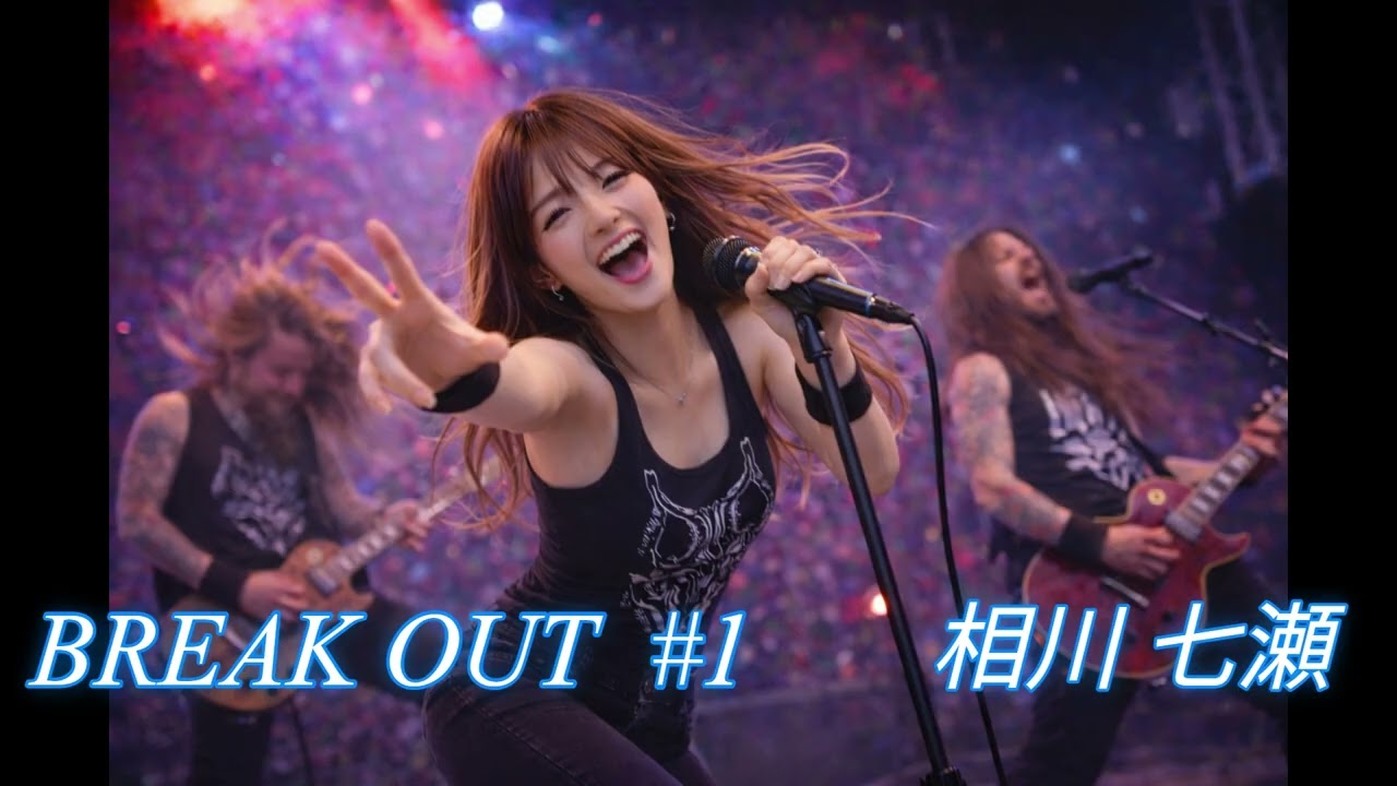相川 七瀬　“  BREAK OUT #1  “　｜Hard Rock.D  (Female Vocal) ver.  　AICO