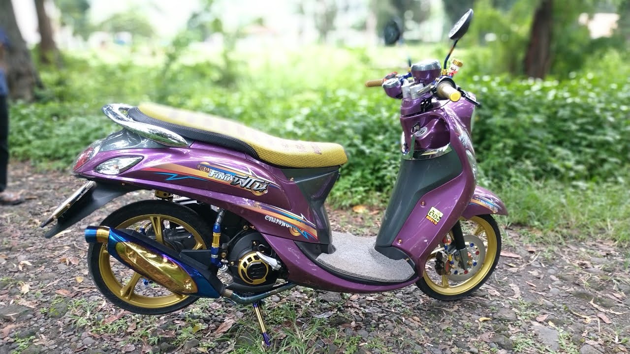 Motor Jaman Nowmodifikasi Yamaha Fino Babylook Terbaru 2019