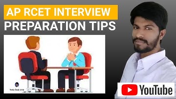 AP RCET Interview Tips-expected Questions-answers