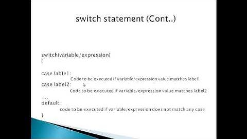 Cs310 Switch statement in PHP in hindi/urdu part 26