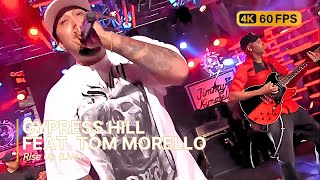 Cypress Hill Featuring Tom Morello - Rise Up (Live Jimmy Kimmel 2010) 4K 60Fps