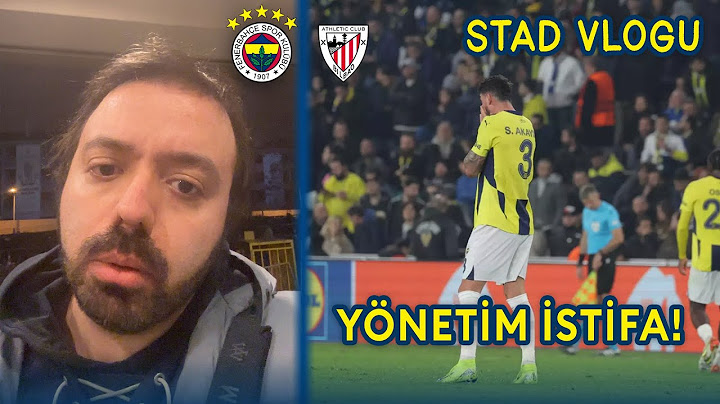 SAMET PİMİ ÇEKTİ TARAFTAR İSTİFA DİYE ÇILDIRDI | Fenerbahçe 0 - 2 Athletic Bilbao | Stadyum Vlogu