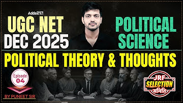 UGC NET Political Science | UGC NET Political Theory & Thoughts By Puneet Sir
