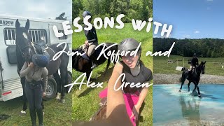 lessons with jim koford and alex green!!