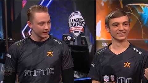 FNC Rekkles and Caps after beating again G2!
