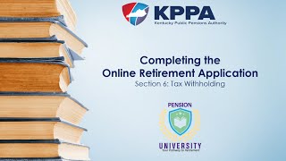 Online Retirement Tab 6 - Tax Withholding