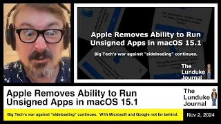 Apple Removes Ability to Run Unsigned Apps in macOS 15.1
